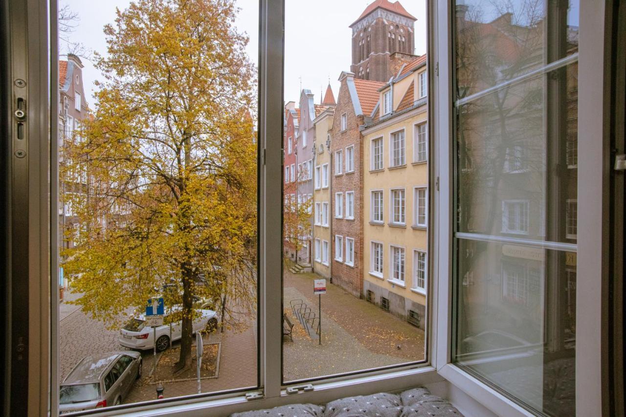 Apartament / Old Town - Sw.Ducha Apartment Gdansk Bagian luar foto